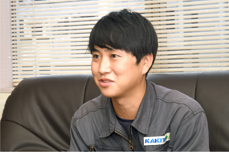 社員インタビュー写真（O.H.）