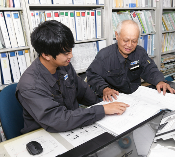 社員インタビュー写真（O.H.）