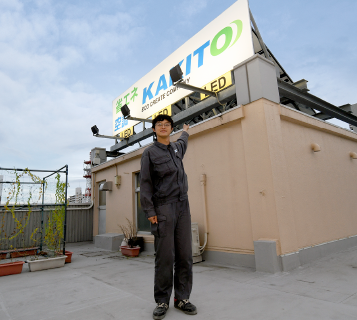 社員インタビュー写真（T.H.）